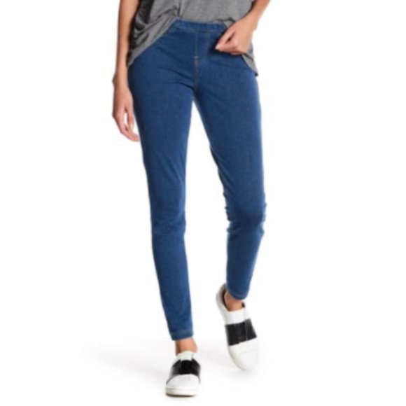 HUE | Pants \u0026 Jumpsuits | Hue Denim Leggings Jean Jeggings Medium Wash L |  Poshmark